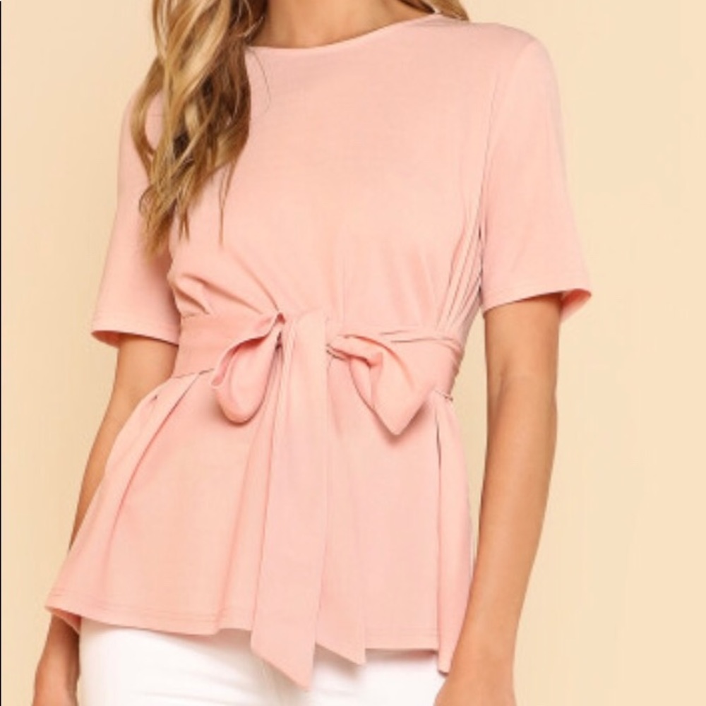 New With Tags Shirt with Bow Tie